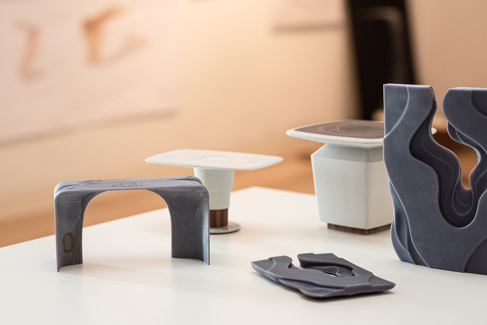 3D printing technology used in bespoke private jet furniture development at Silverlining