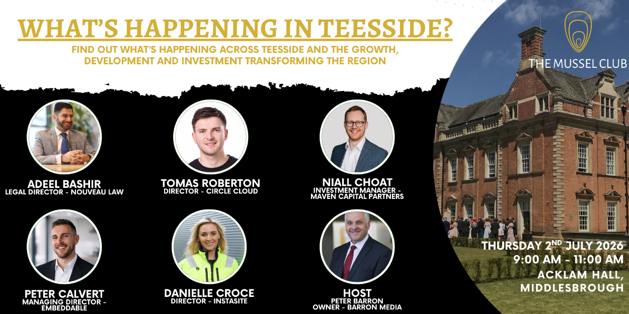 The Mussel Club - What's Happening In Teesside?