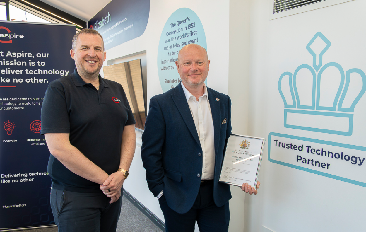 Aspire Achieves Royal Warrant: One of the UK’s Highest Business Honours