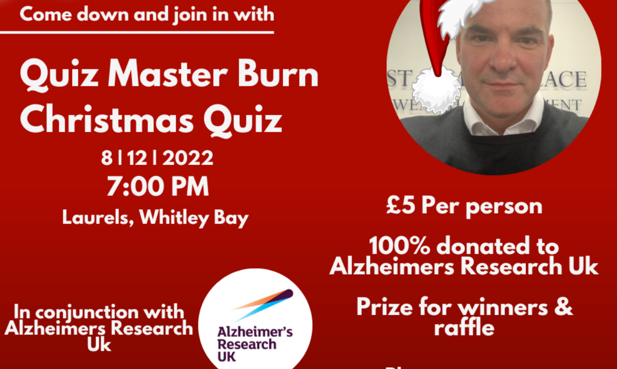 Christmas Quiz with Roger Burn - Laurels Whitley Bay