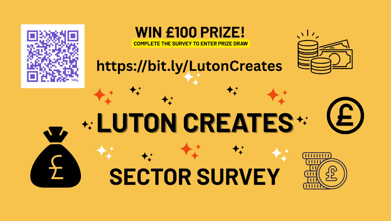 COMPLETE LUTON CREATES SECTOR SURVEY AND WIN £100 IN PRIZE DRAW