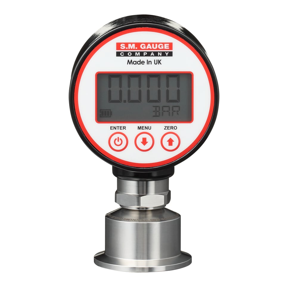 Hygienic Digital Gauge