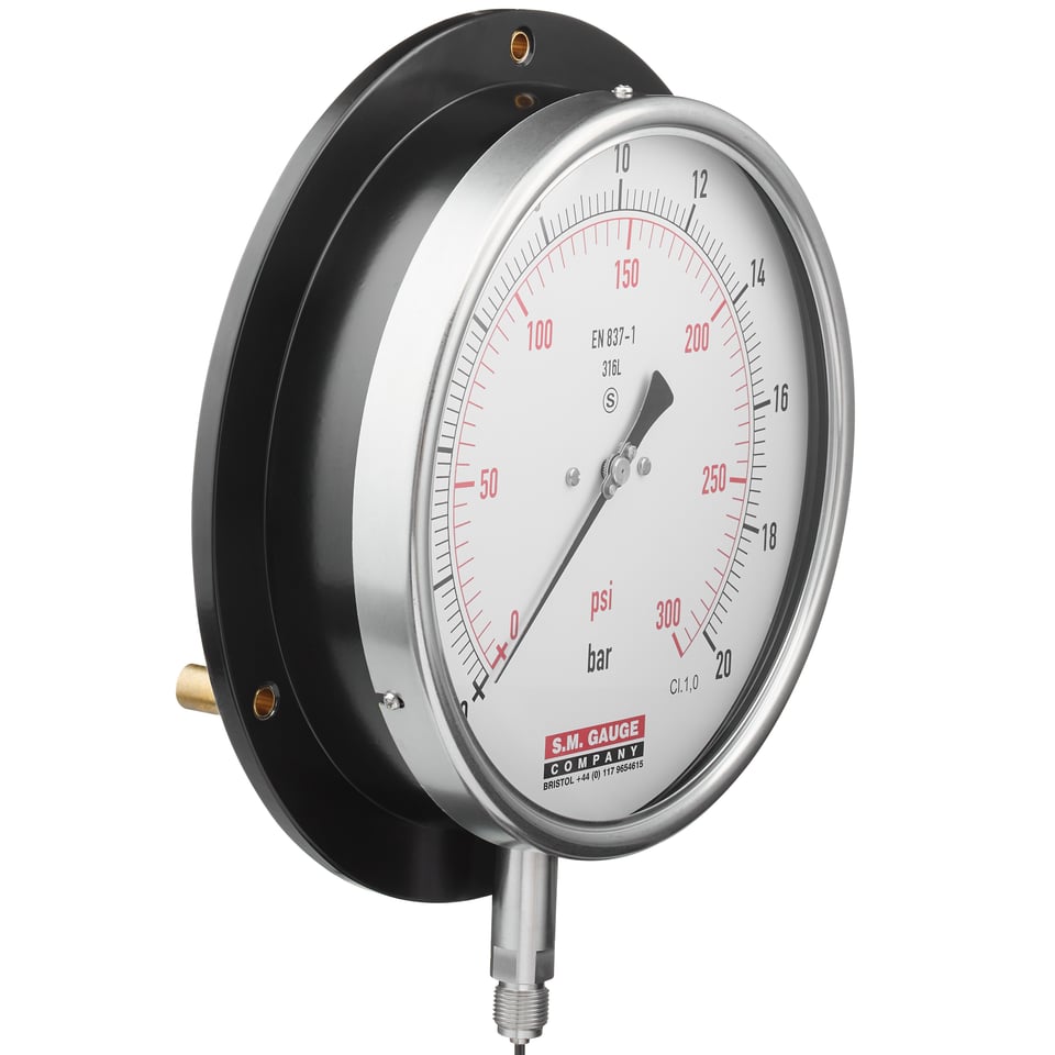 Large Face Boiler Gauges