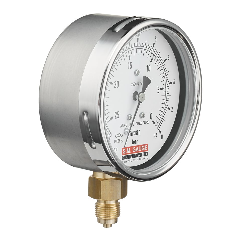 Stainless Steel Case Absolute Gauge