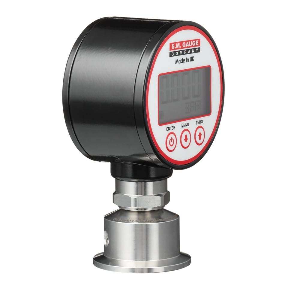 Hygienic Digital Gauge