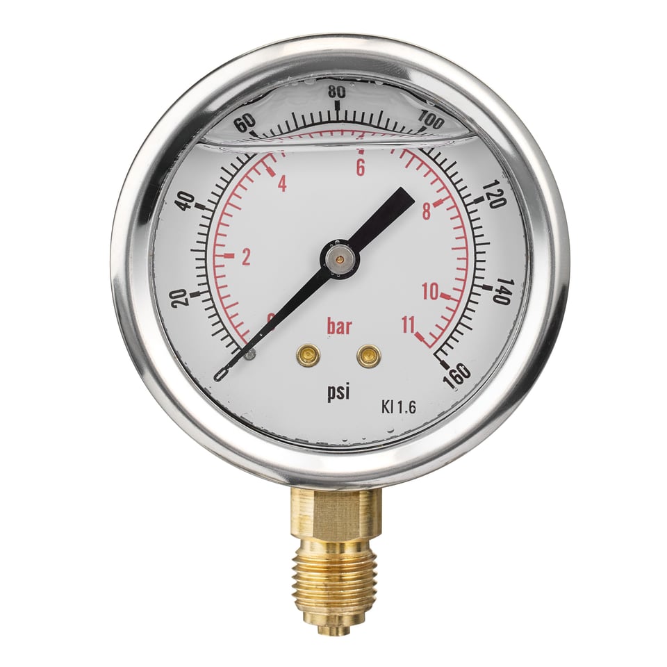 Liquid Filled Crimped Gauges