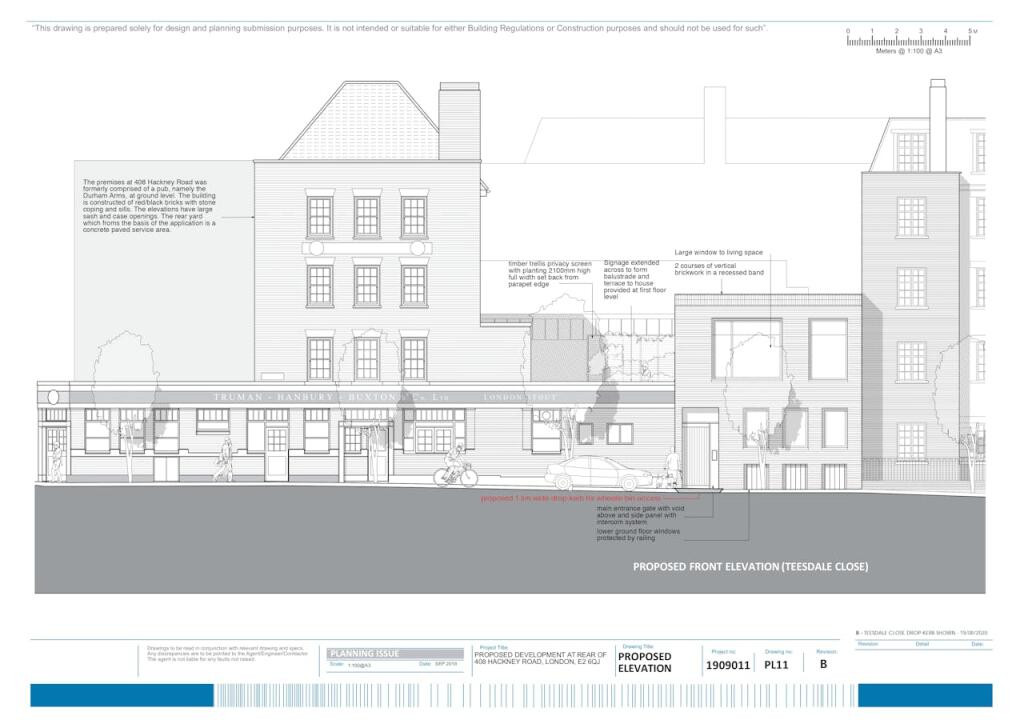 Residential Dev't - Hackney Rd