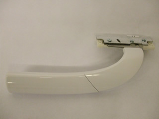 No longer available | Obsolete with no alternative Door handle white | Part No:4328000400