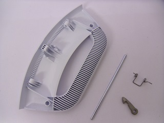 Door Handle Kit White | Handle, Pin, Spring and Latch | Part No:C00285747
