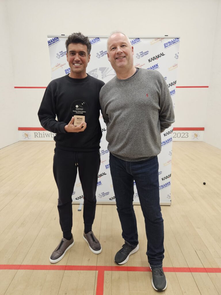 Men's O40 Winner Jamie Ttophi