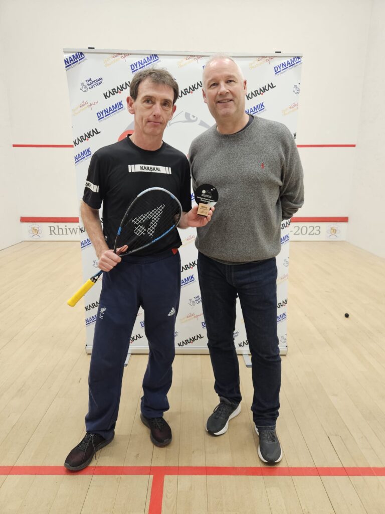 Men's O50 Runner Up Stephen Evans