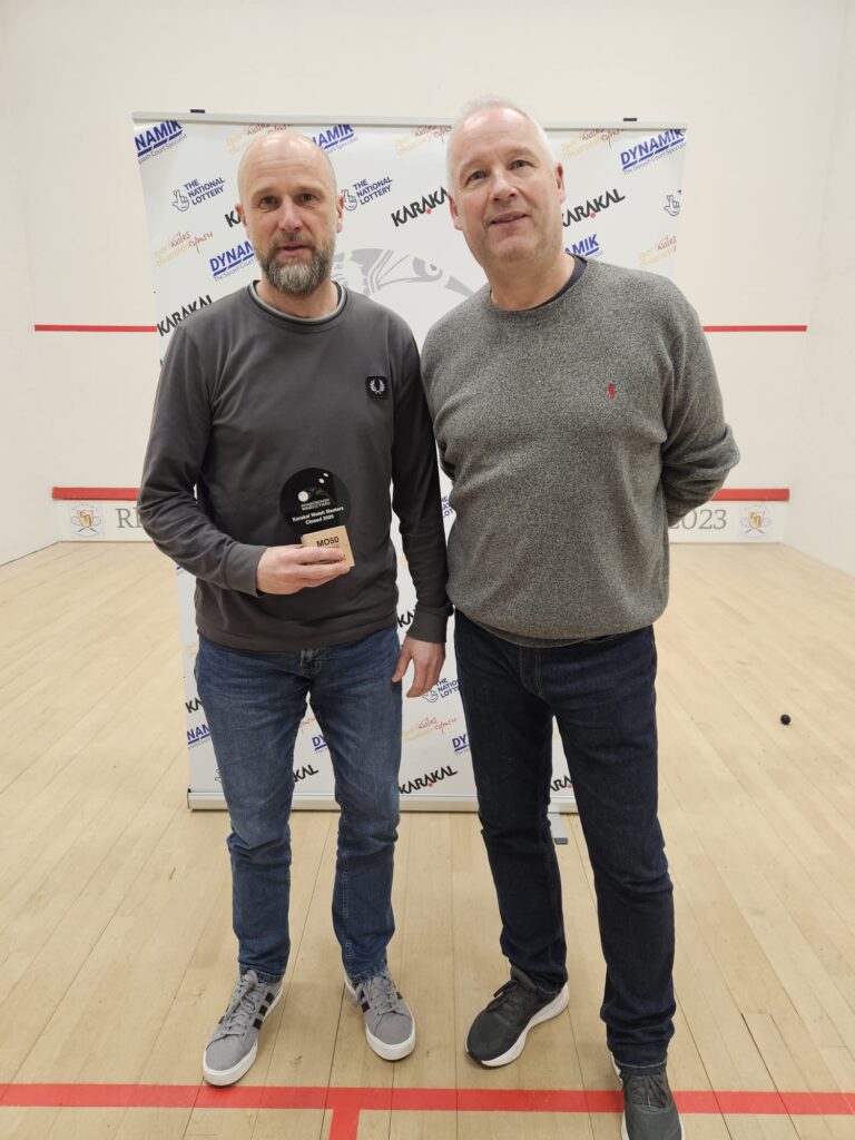 Men's O50 Winner Jonathan Davies