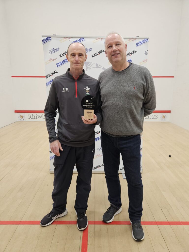 Men's O60 Winner Richard Murphy