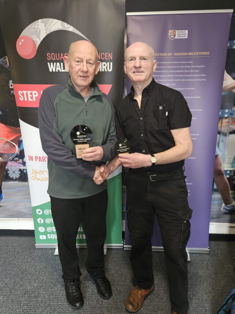 Tony Bevan and Alan James