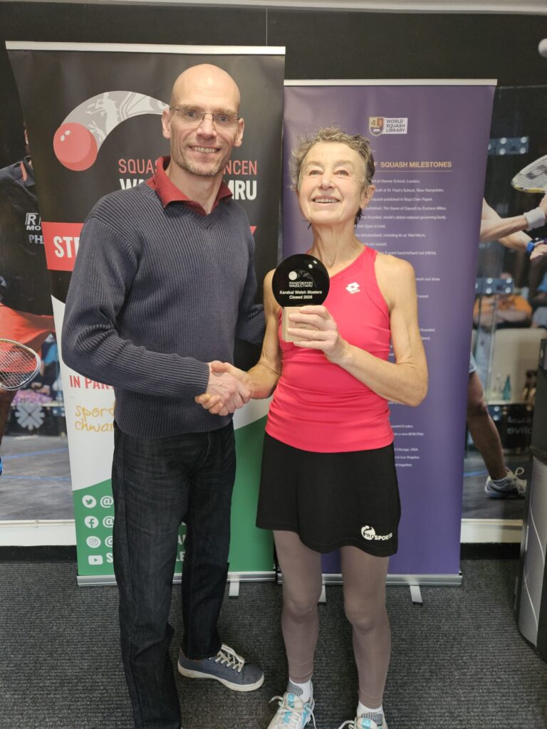 Women's O60:65 Winner Jill Campion