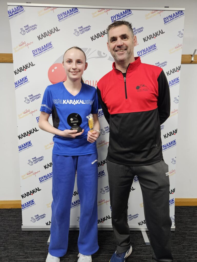 Girls U13 Runner Up Poppy Lancaster