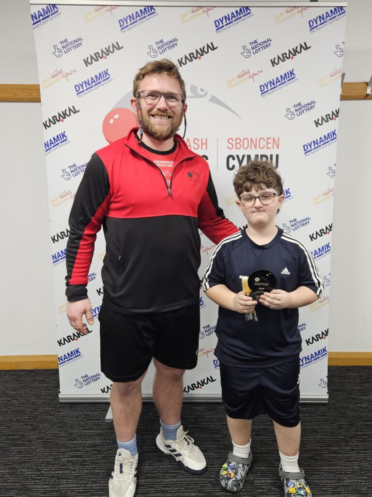 Boys U11 Runner Up Efan Davies