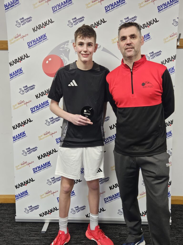 Boys U15 Runner Up Leon Lauder