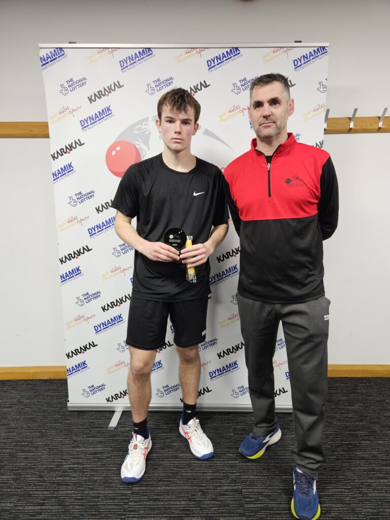 Boys U19 Runner Up Declan Cottrell