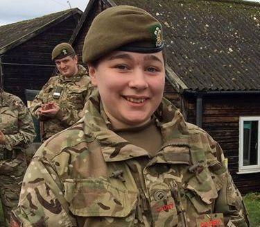 Cadet Corporal Elise Faragher