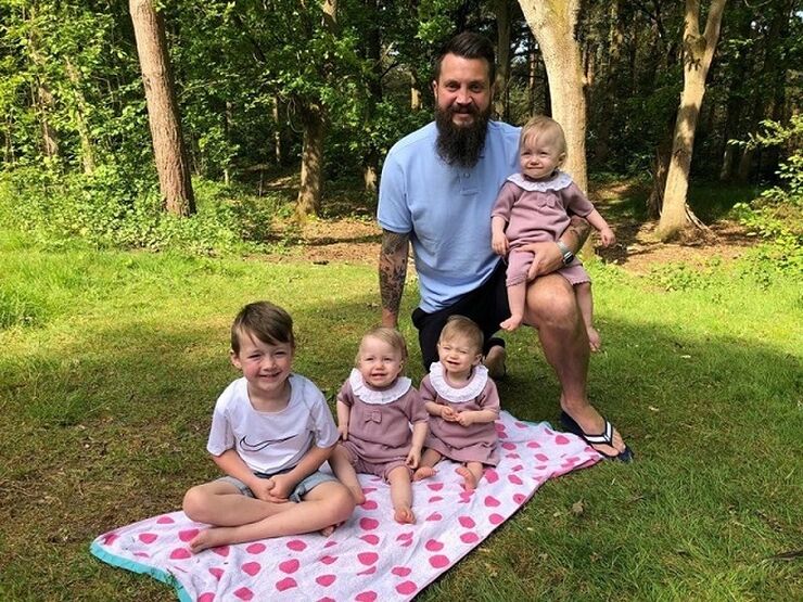 Alex With Henry And Triplets Rs