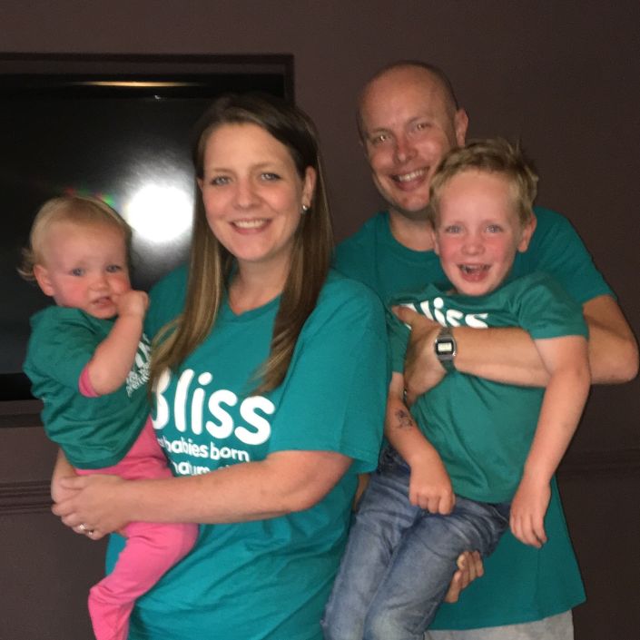 Kerry Millar permission for Bliss and Kiltwalk 2