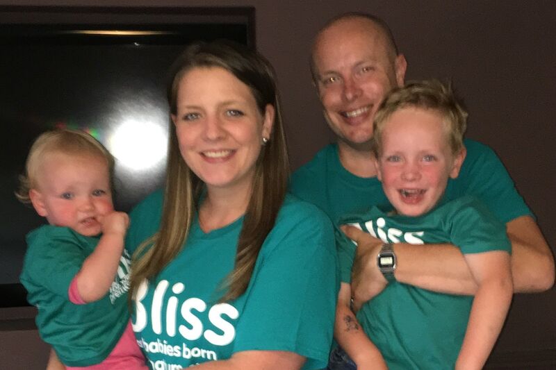 Kerry Millar permission for Bliss and Kiltwalk 2