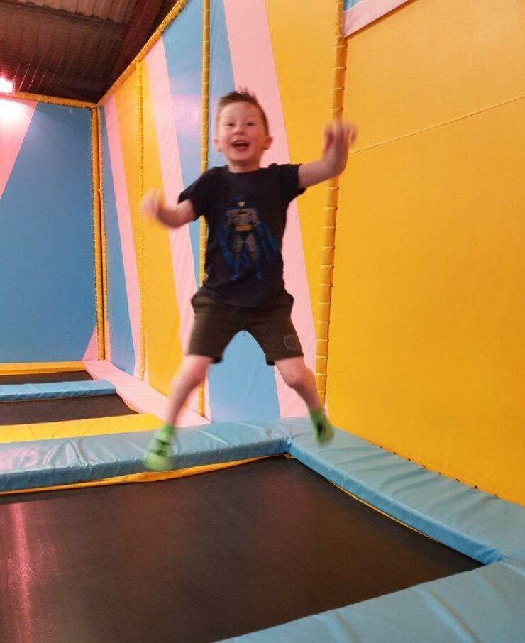 Lewis and trampoline