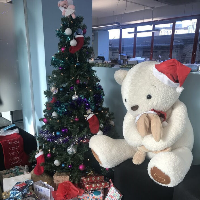 Christmas office
