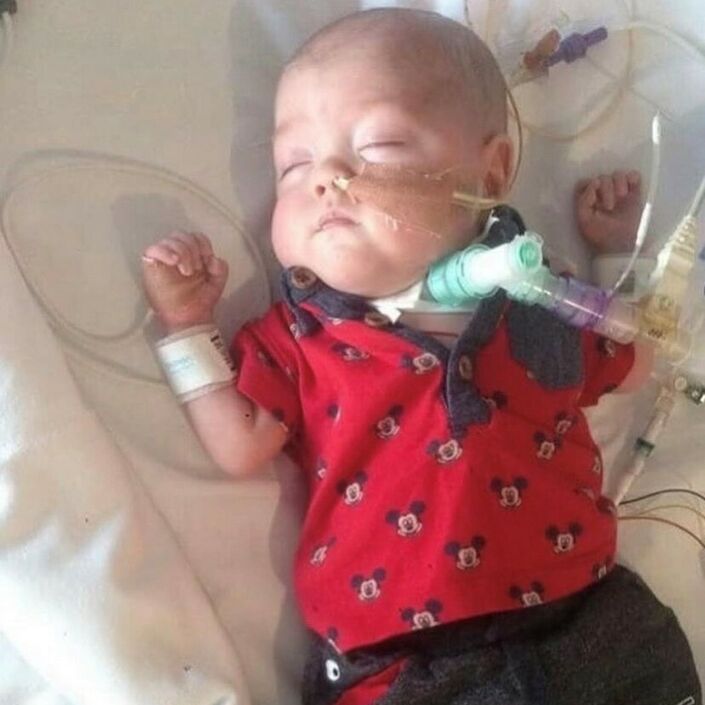 Brooke's son Kody, on the unit