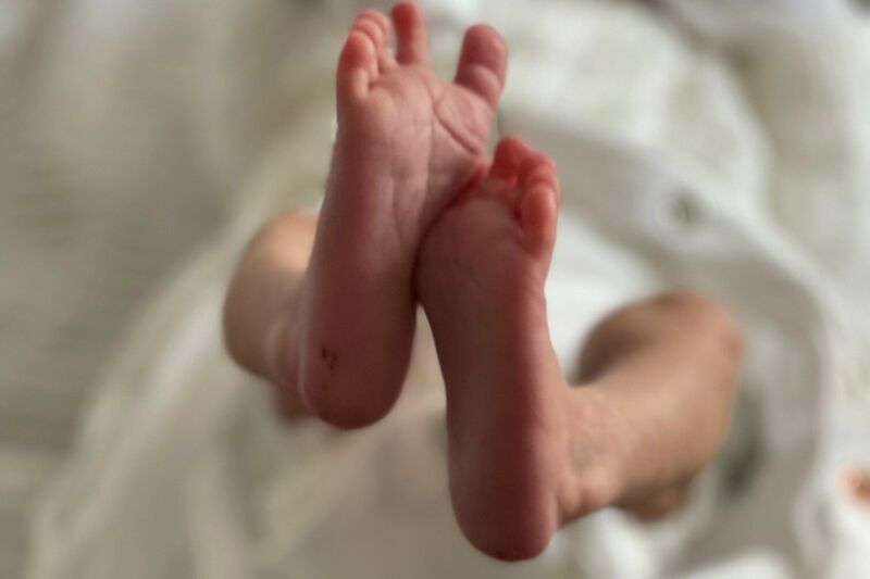 Dally's babies feet