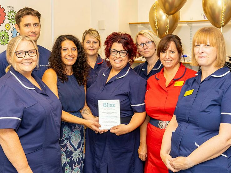 Neonatal Bliss gold award management