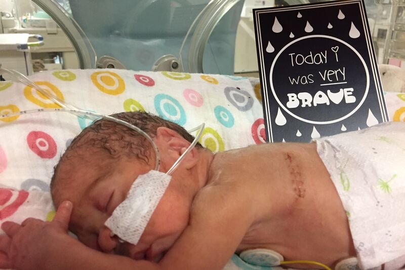 Liz Leek Story Isla Milestone Card