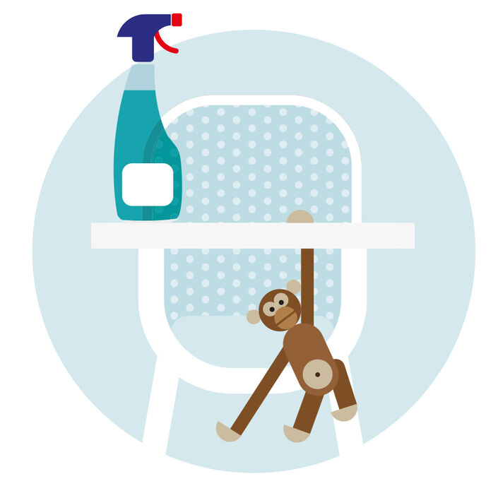 Square Web Images 1000X1000Px High Chair