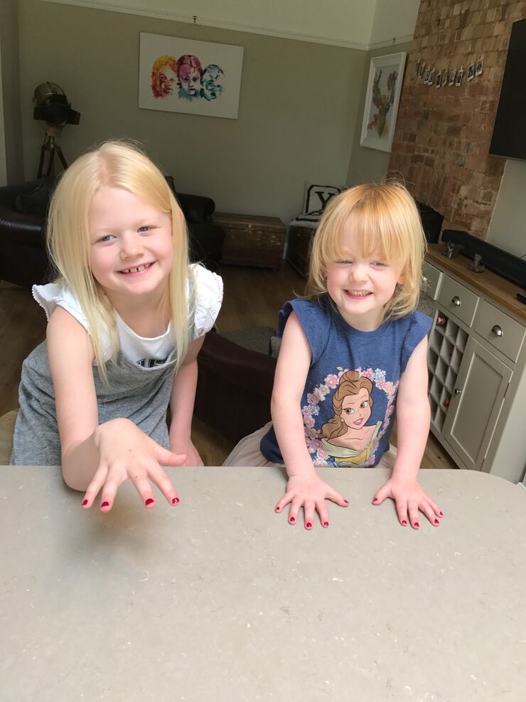 Older Sister Yvie Age Seven And Nancy