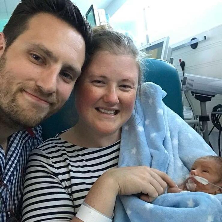 Holding Jack For The First Time In Icu