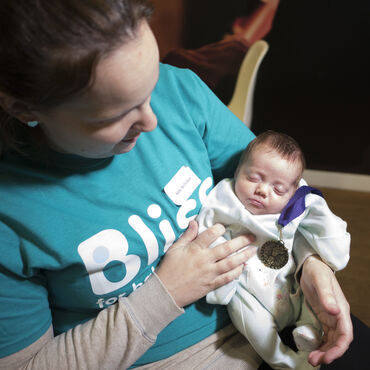 little lights walk baby with medal