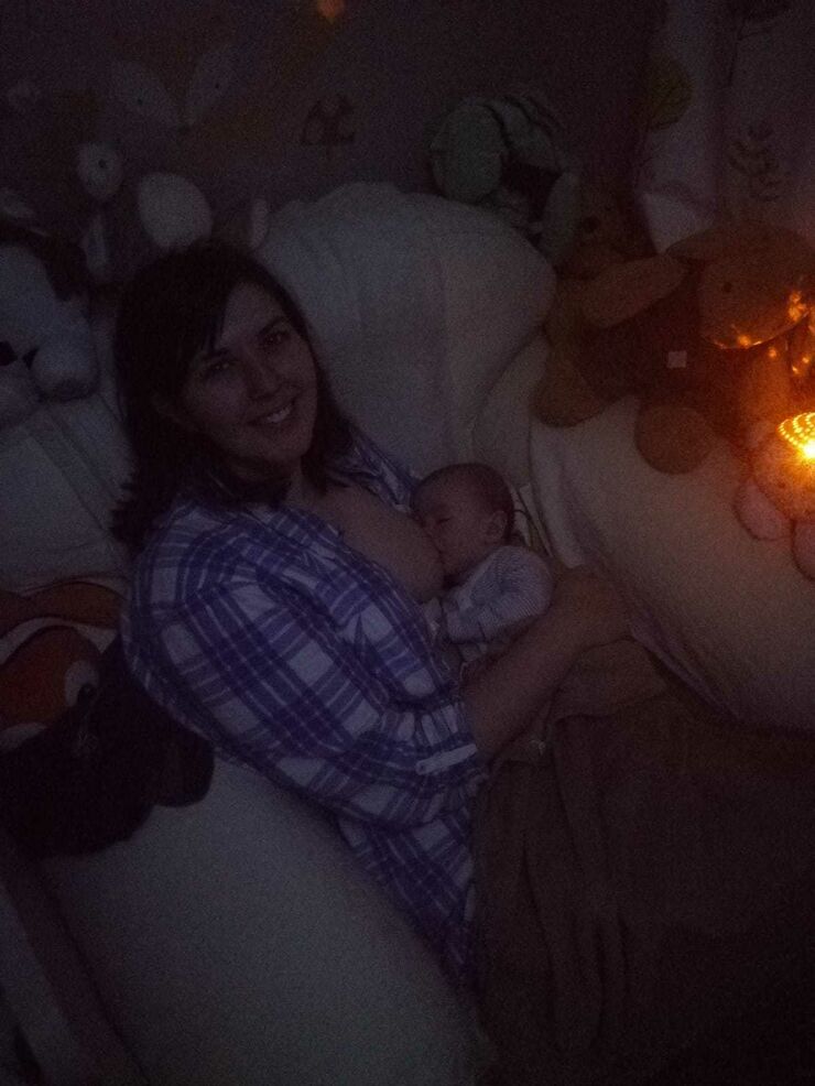 Katy Feeding Nightime