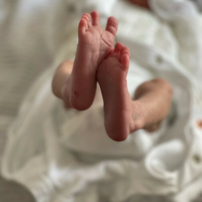 Dally's babies feet