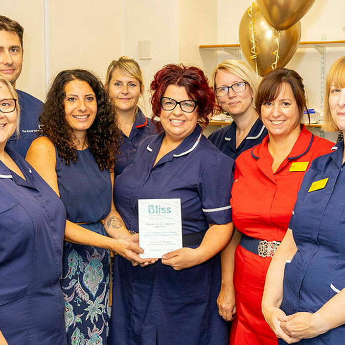 Neonatal Bliss gold award management