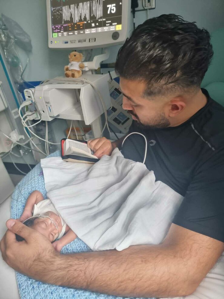 Wasim reading to Riyadh