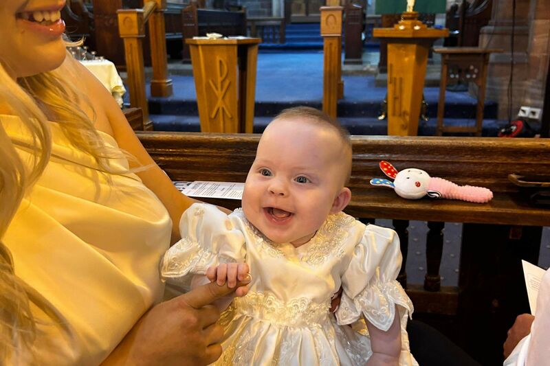 Morgan and christening