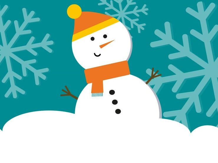 Hero banner Bliss snowman 2