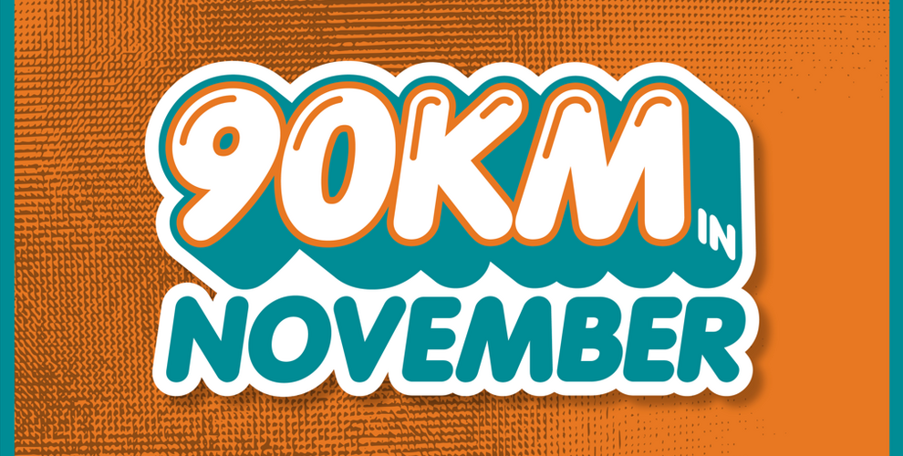 90km logo