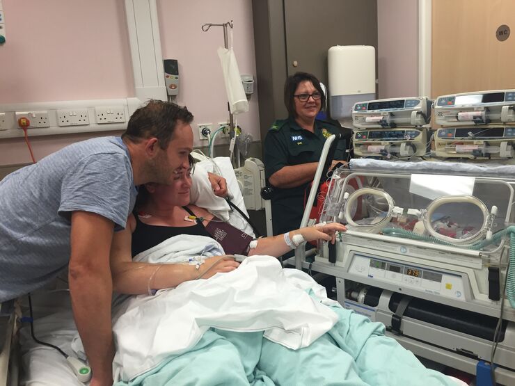 Louise, Gav And Georgie�S Story Hero