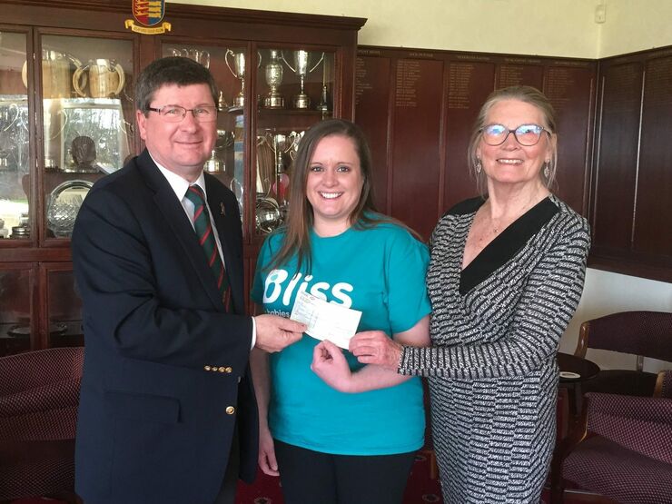 Seaford Golf Club Cheque Presentation