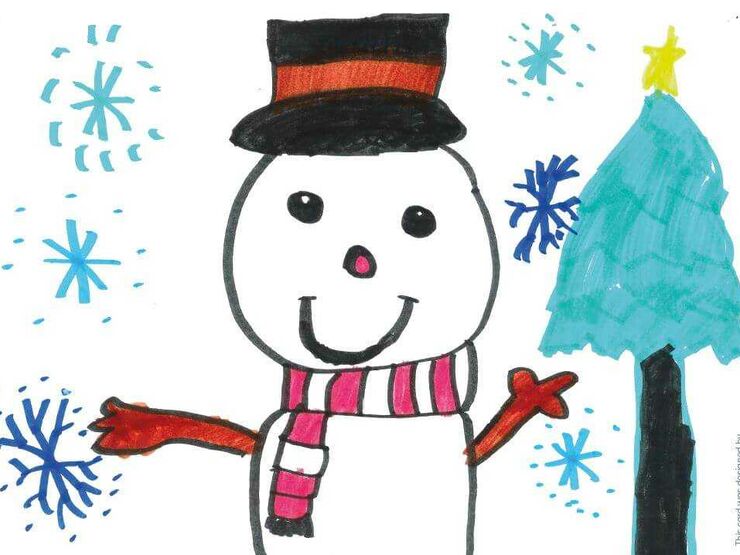 Bliss Christmas Card