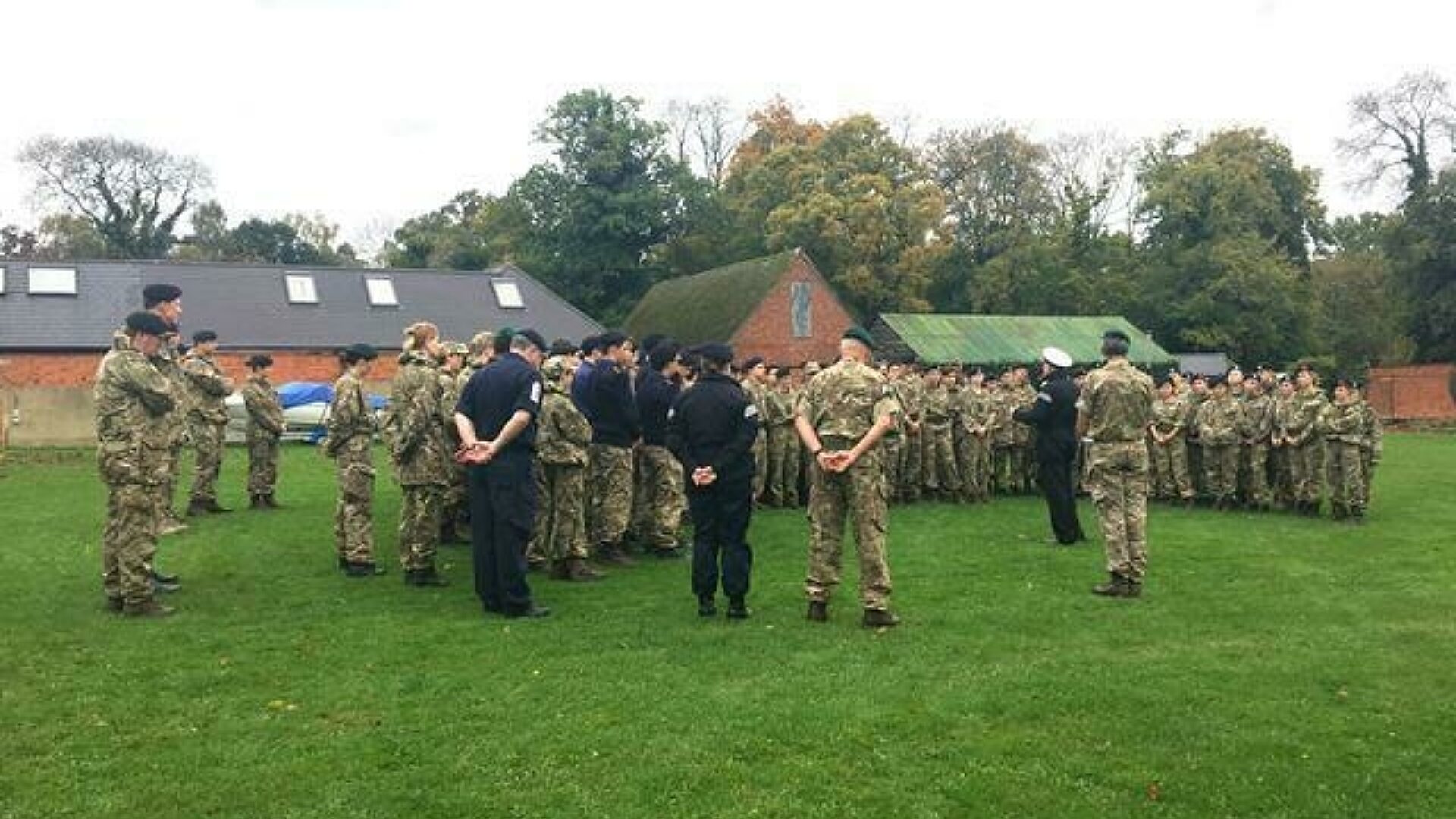 Cadets inspection 1