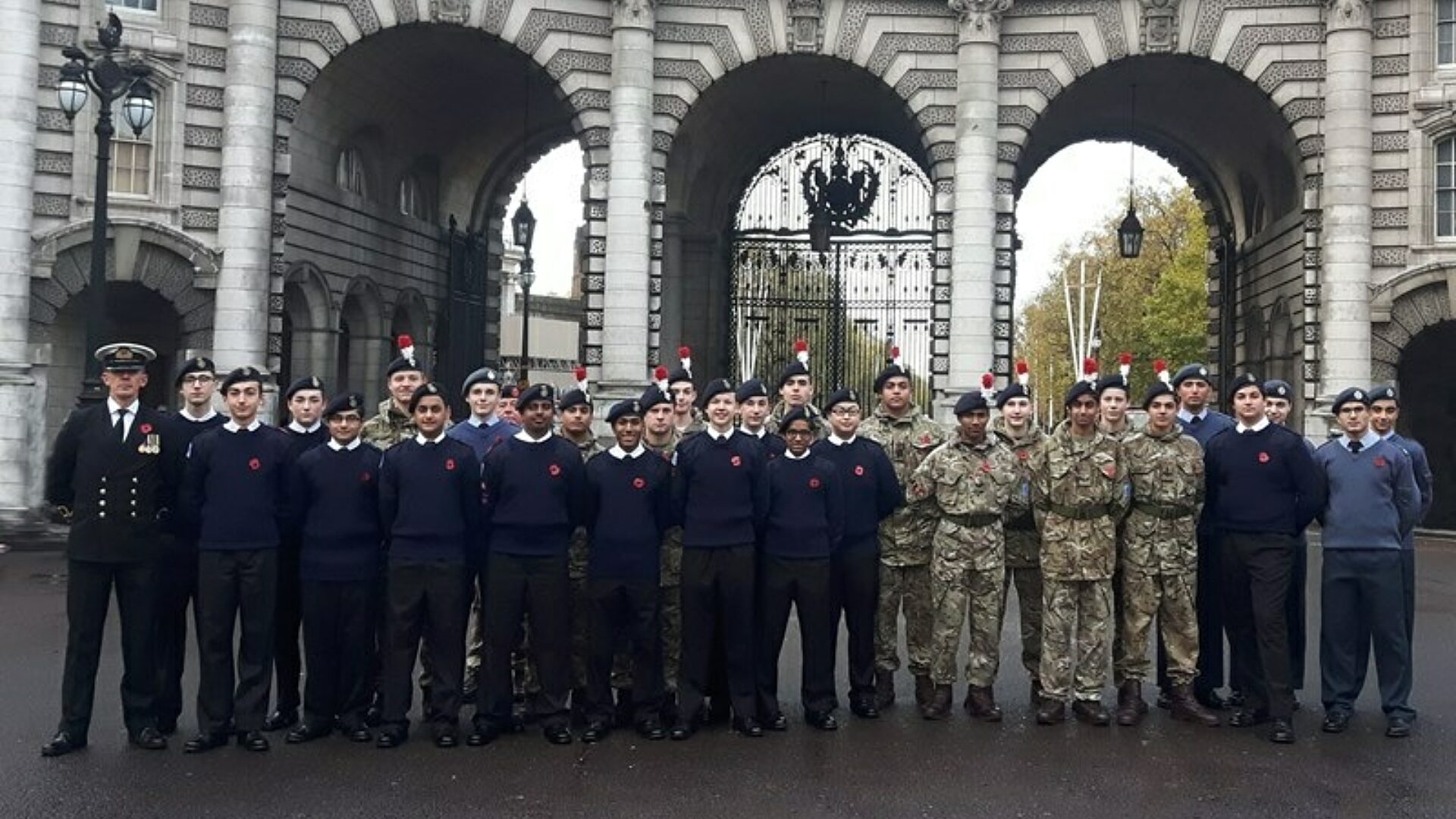Haberdashers Askes Boys London Cenotaph small 2