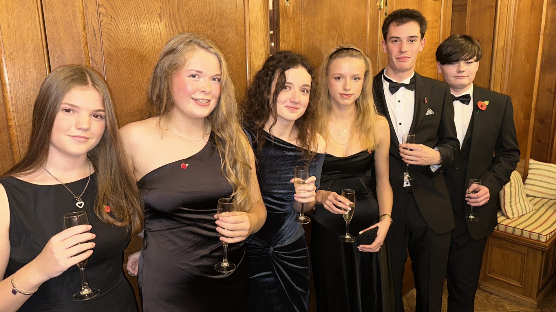 CCF Cadets at the Rossall School Dinner Night